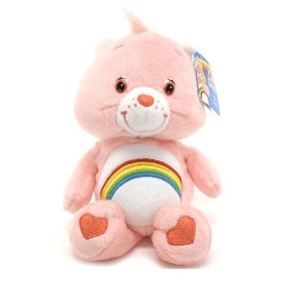 Care Bears Other - Nwt Vtg 2004 Care Bears Large Stuffed Pink Toy Bear Cheer Jumbo Plush Animal 25”